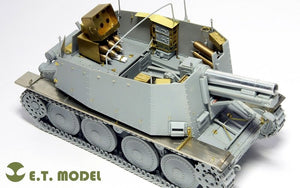 ET Modèle E35-005 Seconde Guerre mondiale allemand Sd.Kfz.138/1 Ausf.H 15cm sIG33/1 « Grille » (Pour DRAGON 6470) (1/35) – image 9