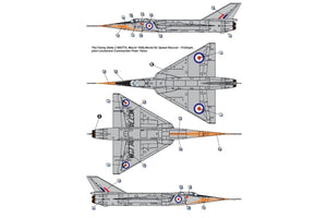 Dora Wings 72009 Fairey Delta 2, avion de recherche supersonique britannique, échelle 1/72  – image 9