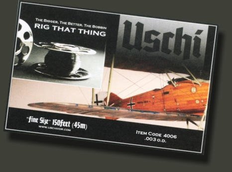 Uschi 4006 Elastic Rigging Thread fine size (0,03mm x 45m) – immagine 2