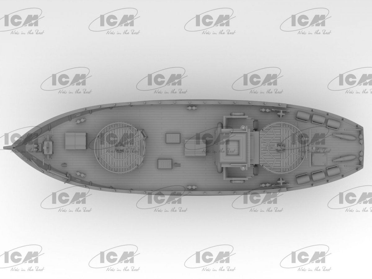 ICM S012 KFK Kriegsfischkutter Bateau polyvalent allemand de la Seconde Guerre mondiale 1/144 – image 7
