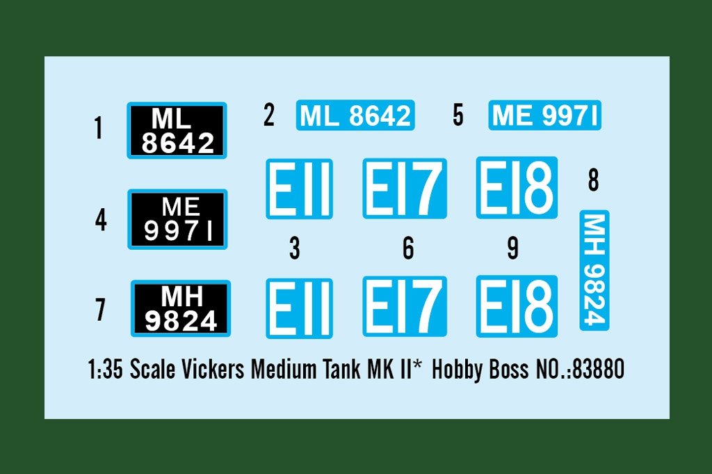 Hobby Boss 83880 Vickers Medium Tank MK II 1/35 – Bild 3