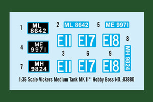 Hobby Boss 83880 Vickers Medium Tank MK II 1/35 – Bild 3