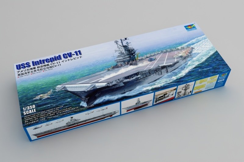 Trumpeter 05618 USS Intrepid CV-11 1/350 – zdjęcie 2