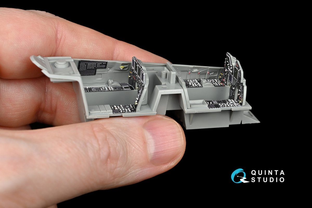 Quinta Studio QD48112 F-15I 3D-Printed &amp;amp; coloured Interior on decal paper (for GWH kit) 1/48 – zdjęcie 9