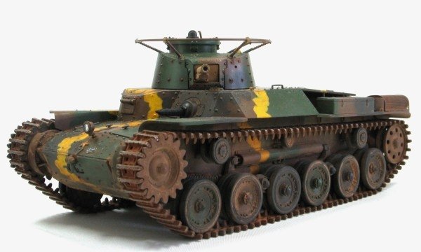 Maquette Fine Molds FM27 Char de combat principal IJA Type 97 Chi-Ha avec blindage additionnel 1/35 – image 6