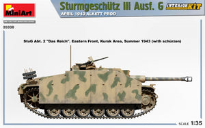 Mini Art 35338 Sturmgeschutz III Ausf. G APRIL 1943 ALKETT PROD. INTERIOR KIT 1/35 – Bild 7