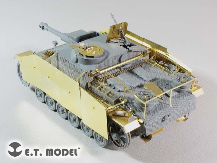 E.T. Model EA35-107 WWII German StuG.III Ausf.G Fender (For DRAGON Smart Kit) 1/35