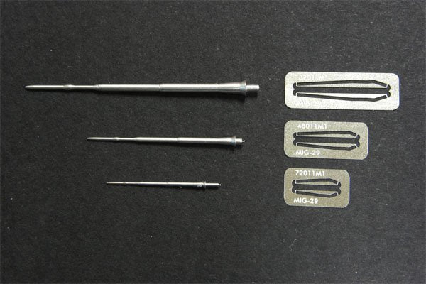 HobbyDecal MT48015V1 Mig-29 Pitot tube set 1/48 – Bild 3