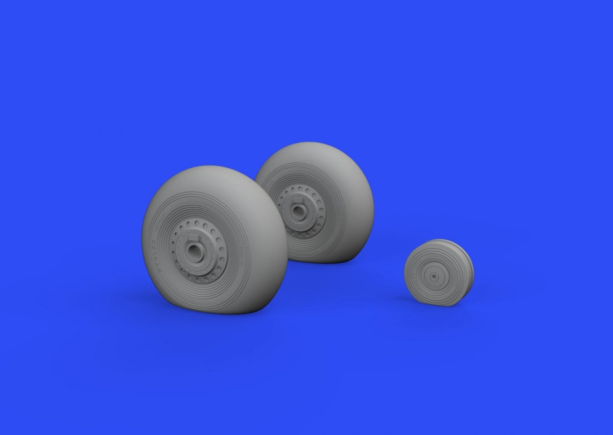 Eduard 632144 Lancaster wheels 1/32 HK MODELS – zdjęcie 3