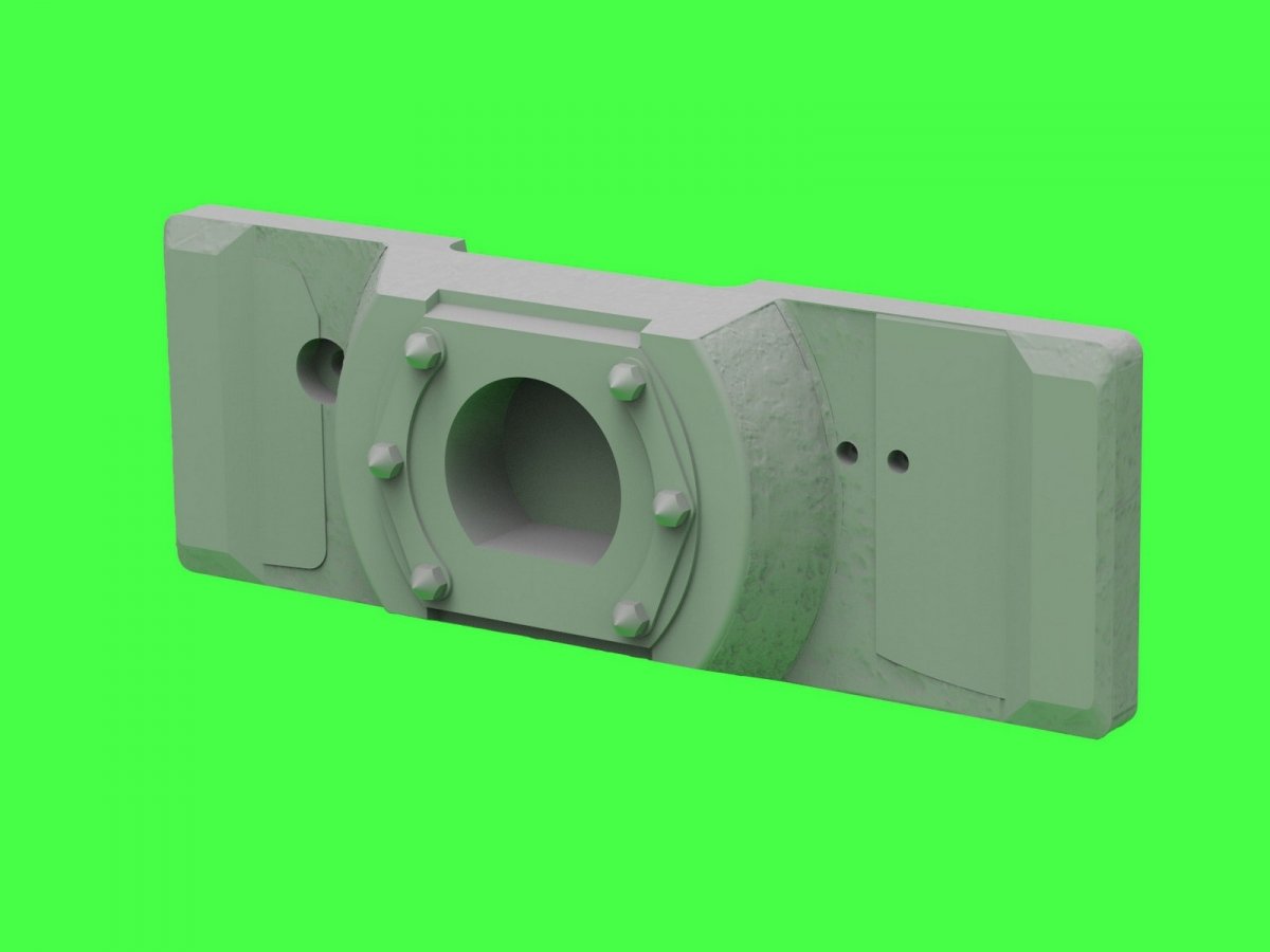 Master GM-72-023 PzKpfw VI Tiger I - gun mantlets - 3 optional types - to be used with gun barrels from sets GM-72-021 and GM-72-022 1/72 – imagen 4
