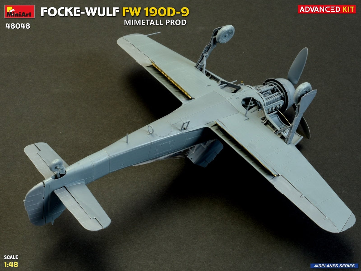 MiniArt 48048 FOCKE-WULF FW 190D-9. MIMETALL PROD. ADVANCED KIT 1/48