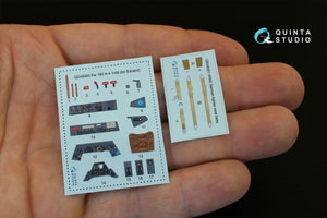 Quinta Studio QD48080 FW 190A-4 3D-Printed &amp;amp; coloured Interior on decal paper (for Eduard kit) 1/48 – immagine 10