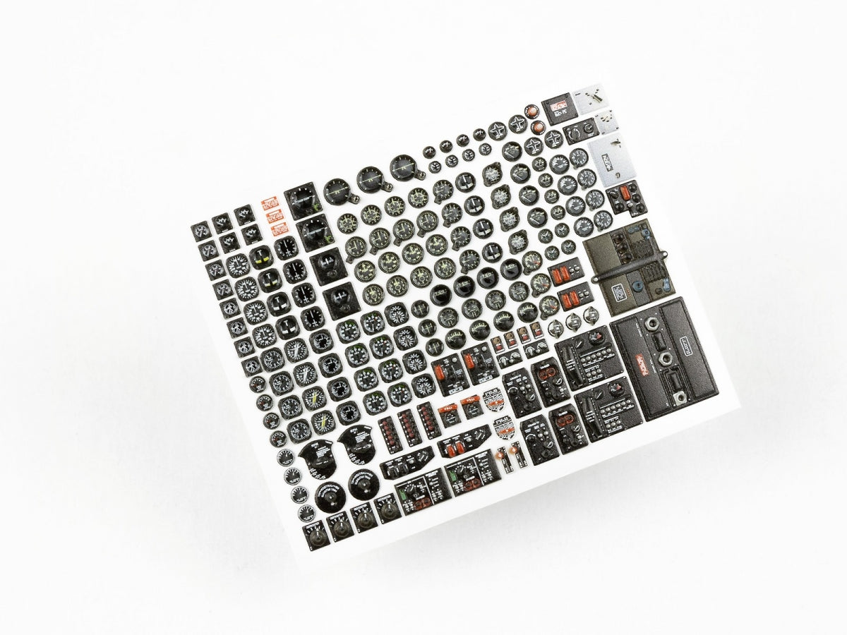 Red Fox Studio QS-32187 Instruments &amp;amp; Gauges set for USAF WWII for all Aircraft 1/32 – imagen 4