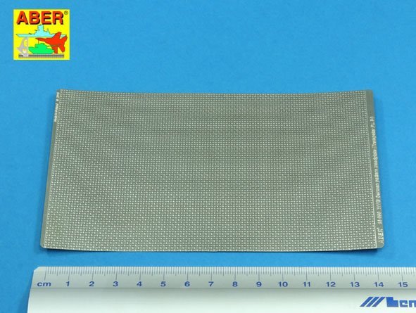 Aber 16099 WWII German pattern treadplate (Trumpeter Pz. IV) 1/16