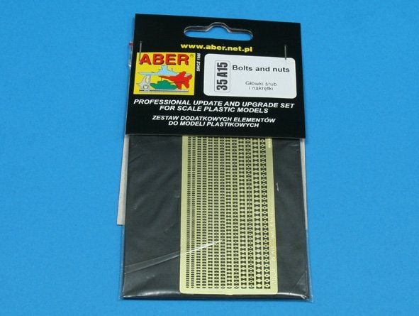 Aber 35A015 Śruby i nakrętki 1/35 – immagine 3