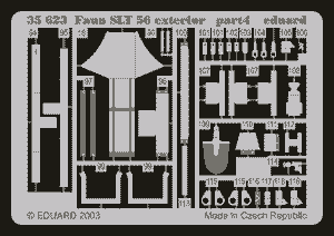 Eduard 35623 Faun SLT 56 exterior (TRUMPETER) 1/35 – immagine 2