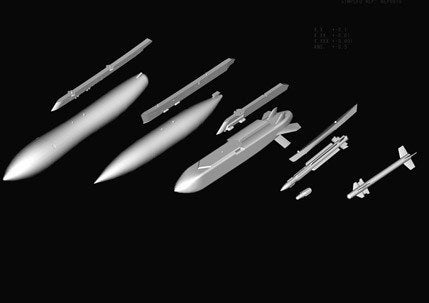 Hobby Boss 87246 French jet fighter Rafale C 1/72 – imagen 5