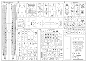 Pontos 70003R1 IJN Battleship Yamato 1941 1/700 – zdjęcie 4