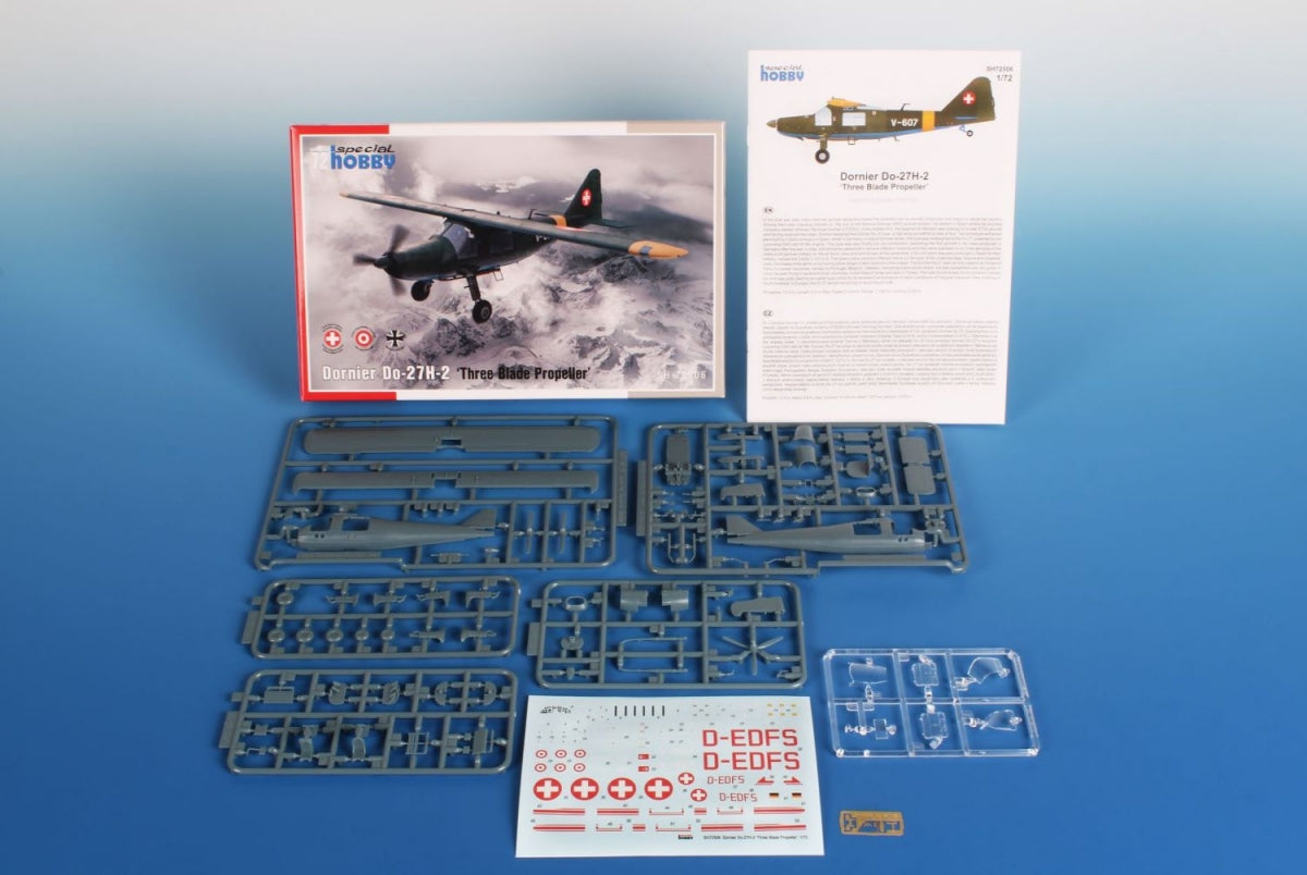 Special Hobby 72506 Dornier Do-27H-2 &amp;#39;Three Blade Propeller&amp;#39; 1/72 – imagen 2