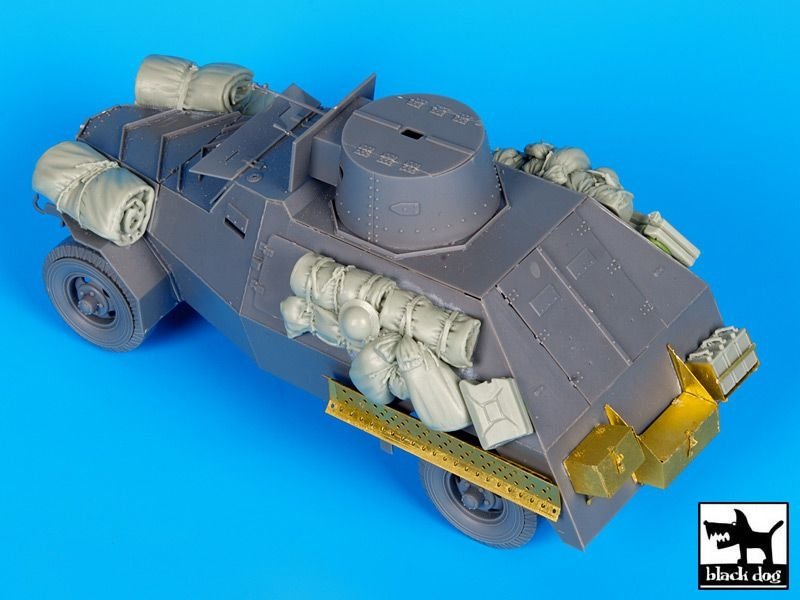 Black Dog T35113 Marmon -Herrington Mk II accessories set 1/35 – imagen 4