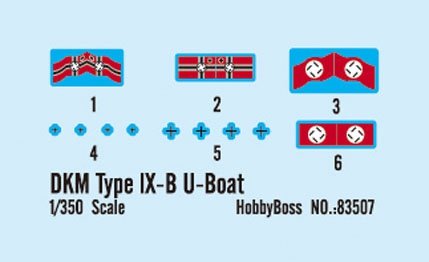 Hobby Boss 83507 DKM Type lX-B U-Boat 1/350 – image 2