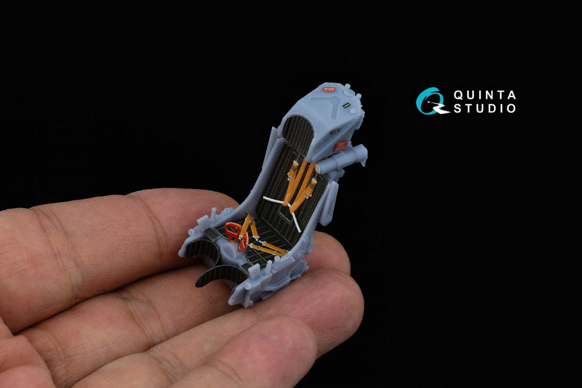 Quinta Studio QR+32037 K-36DM (initial release) ejection seat (for Su-17M3/M4/UM3/22, Su-24, MiG-29 9-12 Early aircraft) (All kits) 1/32 – Bild 6