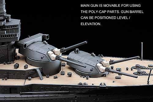 Hasegawa Z24 IJN BATTLESHIP NAGATO 1941 1/350 – Bild 7