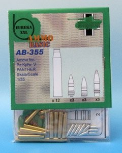 Eureka XXL AB-355 7,5 cm Ammo for Kw.K.42 1/35 – zdjęcie 2