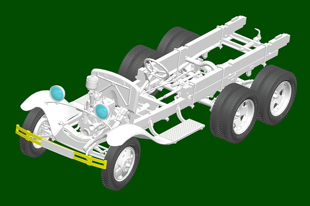 Hobby Boss 84571 GAZ-AAA avec canon antiaérien quadruple Maxim 1/35  – image 14