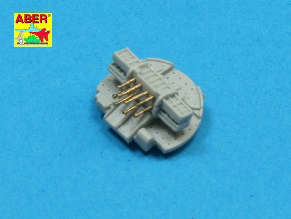 Aber 350L-22 Set of 20 pcs QF 2-pdr 40 mm Mk.VIII Pom Pom barrels for Royal Navy ships 1/350 – image 3