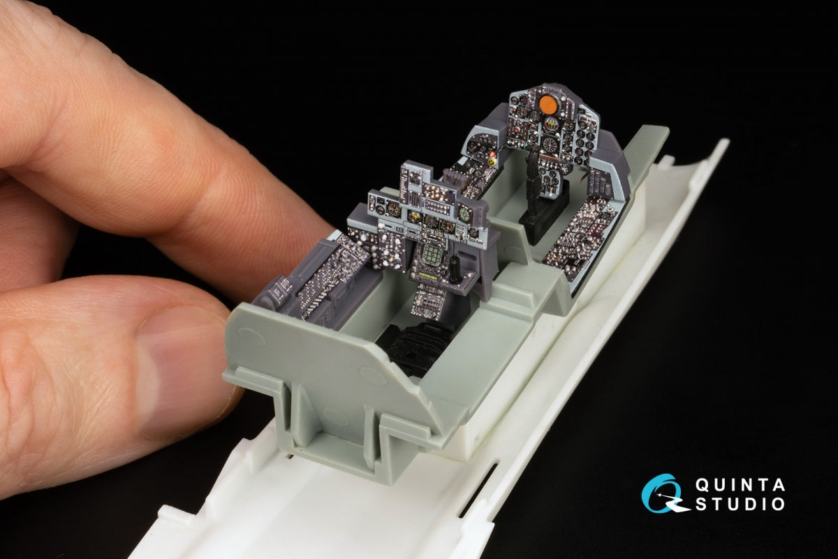 Quinta Studio QDS+48486 F-4N Phantom II 3D-Printed &amp;amp; coloured Interior on decal paper (Academy) (Small version) (with 3D-printed resin parts) 1/48 – Bild 10