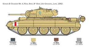 Italeri 6579 Crusader II w/ 8th Army Infantry 1/35 – image 3