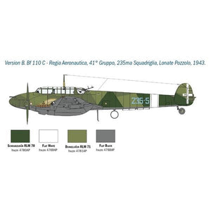 Italeri 2794 MESSERSCHMITT BF-110 C/D 1/48 – imagen 7