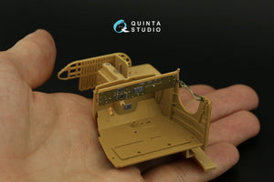 Quinta Studio QD35059 GMC CCKW 352 Open Cab 3D-Printed &amp;amp; coloured Interior on decal paper (HobbyBoss) 1/35 – imagen 3
