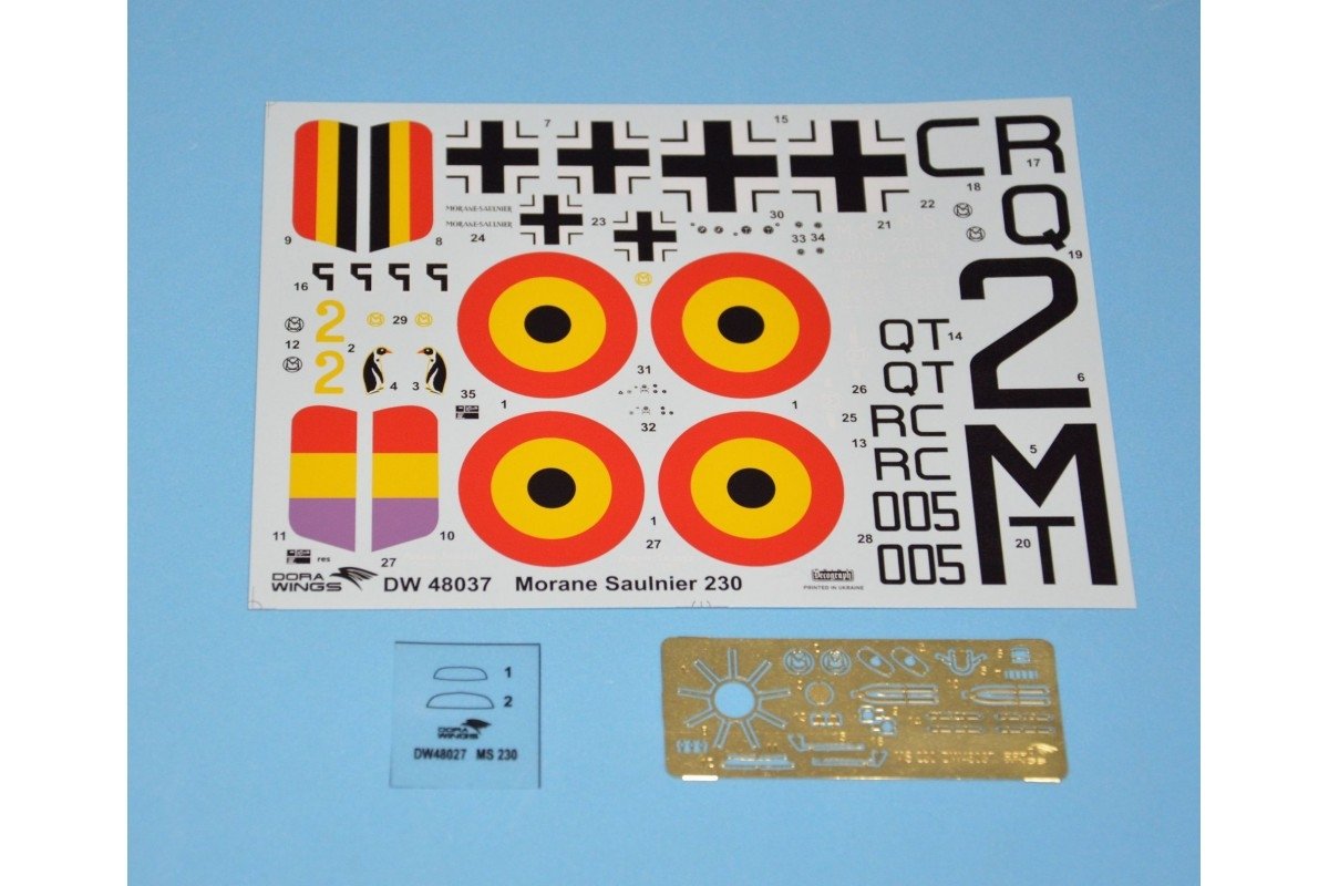 Dora Wings 48037 Morane-Saulnier 230 (Foreign Service) 1/48 – immagine 4