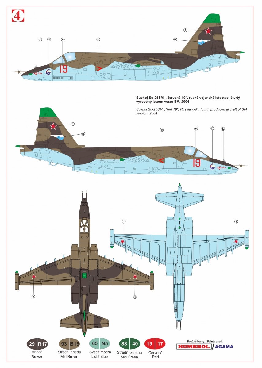 Kozavody Prostejov KPM4806 Su-25SM 1/48 – immagine 6