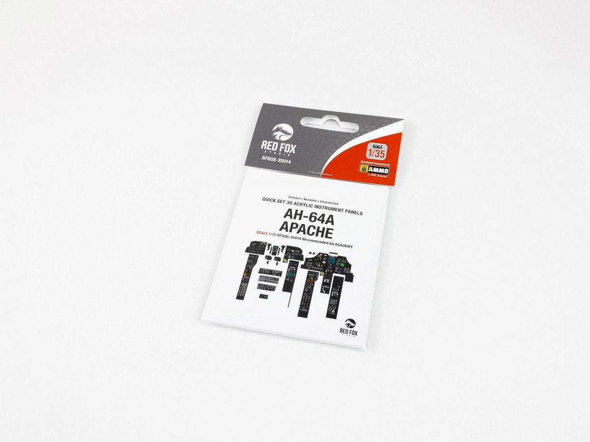 Red Fox Studio QS-35014 AH-64A Apache 1/35