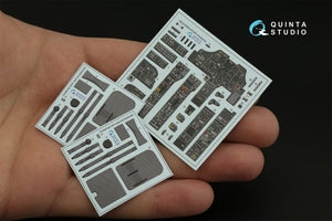 Quinta Studio QD35090 AH-64A 3D-Printed &amp;amp; coloured Interior on decal paper (Academy) 1/35 – imagen 9
