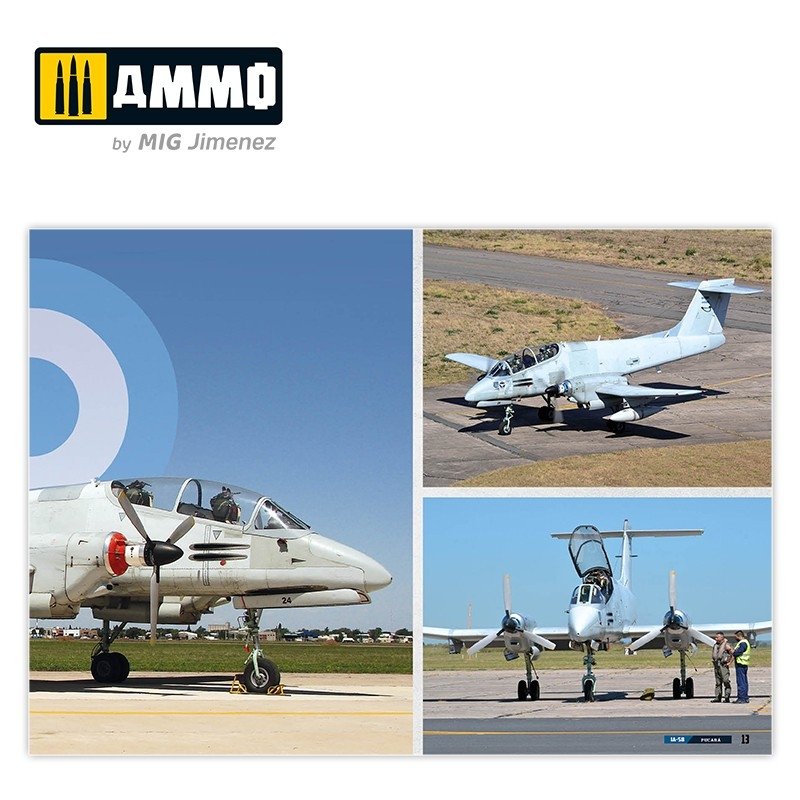 AMMO of Mig Jimenez 6025 IA-58 Pucará Visual Modelers Guide (Multilingual) – immagine 3
