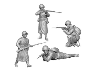 Zvezda 6197 Soviet Infantry (winter uniform, 1941-1942 ) 1/72 – imagen 6