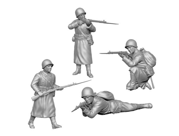 Zvezda 6197 Soviet Infantry (winter uniform, 1941-1942 ) 1/72 – imagen 6