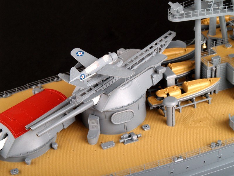 Trumpeter 03701 USS Arizona BB-39 1/200 – imagen 34