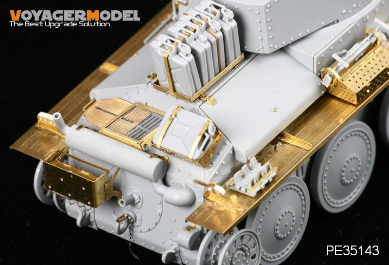 Maquette Voyager PE35143 Pzkpfw 38t AusfG de la Seconde Guerre mondiale (pour DRAGON 6290) au 1/35 – image 4