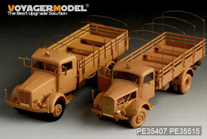 Camion cargo allemand Bussing Nag L4500S 4x2 de la Seconde Guerre mondiale, modèle Voyager PE35515, pour AFV 35170, échelle 1/35 – image 6