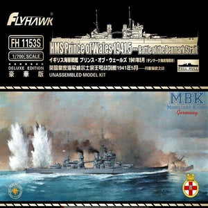 Maquette FlyHawk FH1153s HMS Prince of Wales mai 1941 - deluxe 1/700
