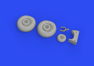 Eduard 648608 Do 17Z wheels for EDUARD/ICM 1/48 – immagine 3