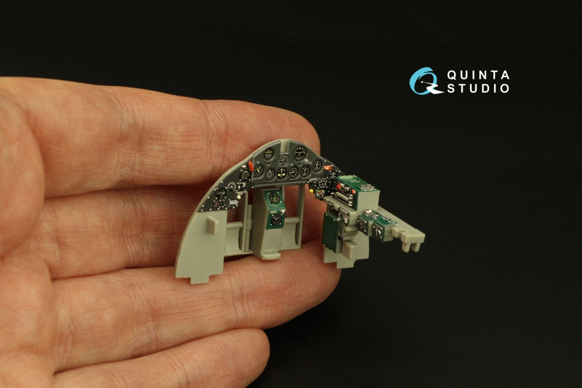 Quinta Studio QD32186 F4F-3 Wildcat 3D-Printed coloured Interior on decal paper (Trumpeter) 1/32 – imagen 9