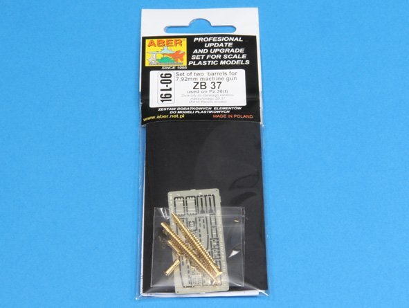 Aber 16L-06 Zestaw dwóch luf ZB 37 do czołgu Pz 38(t) / Set of two barrels ZB 37 for Panzer 38(t) 1/16 – Bild 12