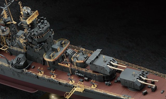 Hasegawa QG38 (72138) IJN Light Cruiser Agano Class Detail Up Parts Basic B 1/350 – imagen 4