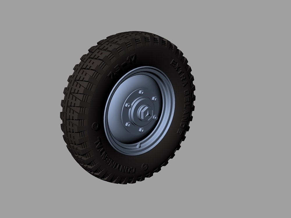 Panzer Art RE35-424 Mercedes G4 road wheels (Gelande pattern) 1/35 – imagen 2